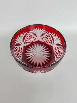 Crystal Salad Bowl from Saint Louis, 1890s-EHL-2017544