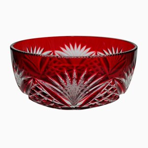 Crystal Salad Bowl from Saint Louis, 1890s-EHL-2017544