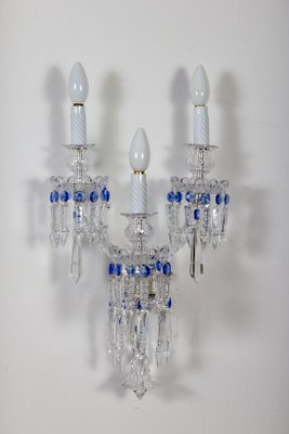 Crystal Sconces, France, 1930s, Set of 2-MBH-1032546