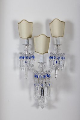 Crystal Sconces, France, 1930s, Set of 2-MBH-1032546