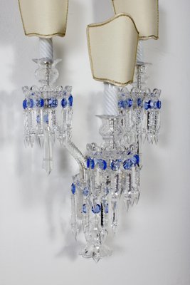 Crystal Sconces, France, 1930s, Set of 2-MBH-1032546