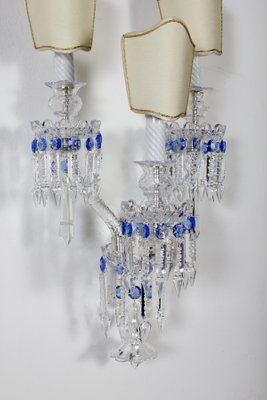 Crystal Sconces, France, 1930s, Set of 2-MBH-1031729