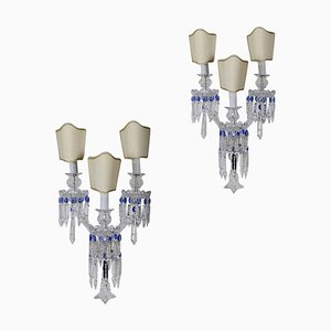 Crystal Sconces, France, 1930s, Set of 2-MBH-1032546