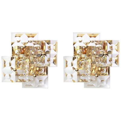 Crystal Sconces from Kinkeldey, Germany, 1970s, Set of 2-UGR-1085956