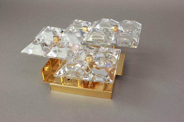 Crystal Sconces from Kinkeldey, Germany, 1970s, Set of 2-UGR-1085956