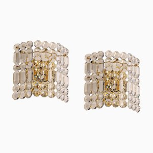 Crystal Sconces from Kinkeldey, Germany, 1970s, Set of 2-UGR-1244752