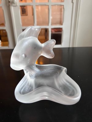 Crystal Soap Holder from Cristalleries de Vannes, 1970s-AVC-1805224