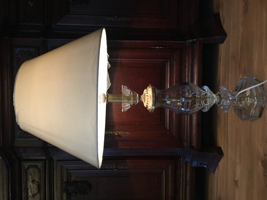 Crystal Table Lamp, 1980s-WQQ-782659