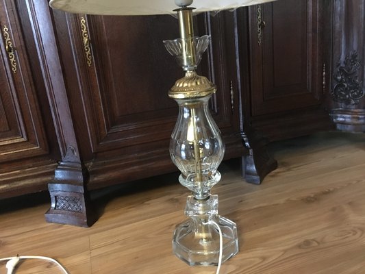 Crystal Table Lamp, 1980s-WQQ-782659