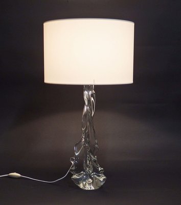 Crystal Table Lamp by Schneider for Schneider, 1950s-LW-830487