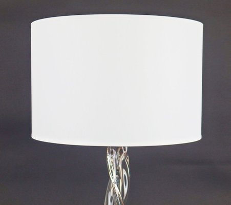 Crystal Table Lamp by Schneider for Schneider, 1950s-LW-830487