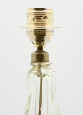 Crystal Table Lamp from Val Saint Lambert, 1953-MJY-1148863