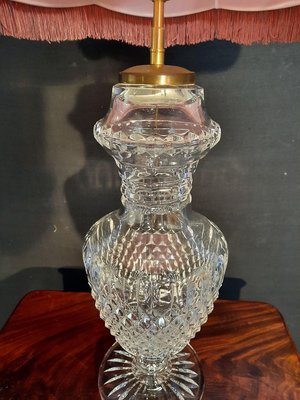 Crystal Table Lamp with Diamond Tips, 1950s-AWH-803896