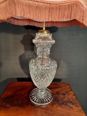 Crystal Table Lamp with Diamond Tips, 1950s-AWH-803896