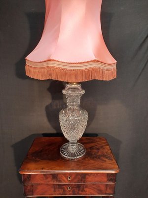 Crystal Table Lamp with Diamond Tips, 1950s-AWH-803896