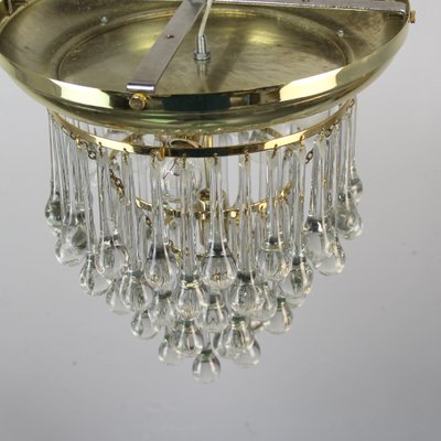 Crystal Tear Drop Ceiling Lamp-NE-1239214