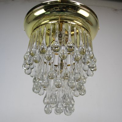 Crystal Tear Drop Ceiling Lamp-NE-1239214