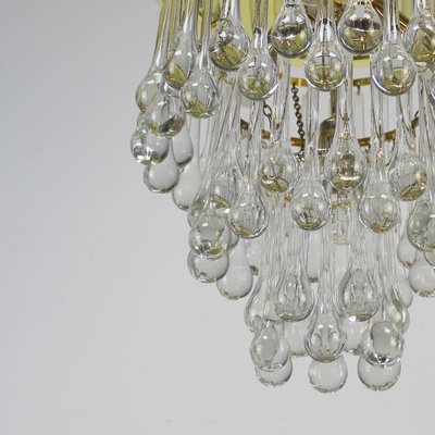 Crystal Tear Drop Ceiling Lamp-NE-1239214