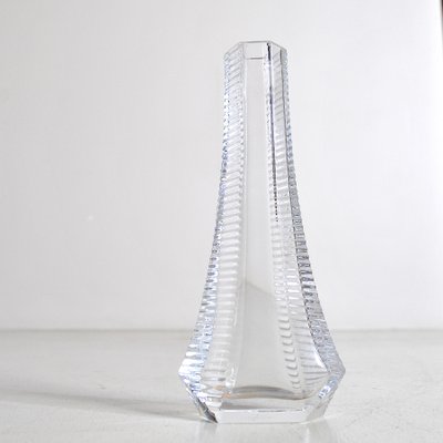 Crystal Vase by Baccarat, 1970s-JQO-860698