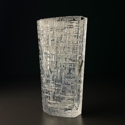 Crystal Vase by Kristall Krisla, Italy, 1960s-WQC-2028319