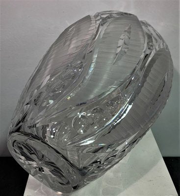 Crystal Vase from Bohemia, 1970s-IKW-783612