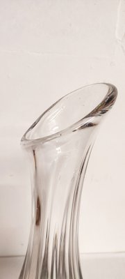 Crystal Vase with Silver Base-RGF-1801465