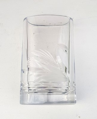 Crystal Vase with Swan-QDP-1367168