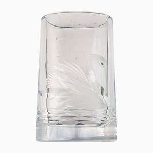 Crystal Vase with Swan-QDP-1367168