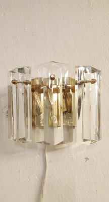 Crystal Wall Light from Kinkeldey. Germany, 1970s-RGF-1719528