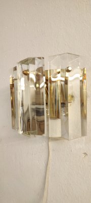 Crystal Wall Light from Kinkeldey. Germany, 1970s-RGF-1719528