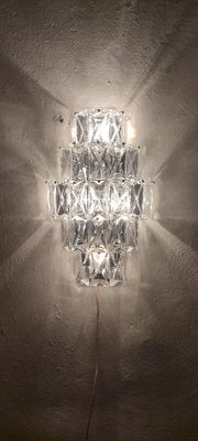 Crystal Wall Light from Kinkeldey, Germany, 1970s-RGF-1417481