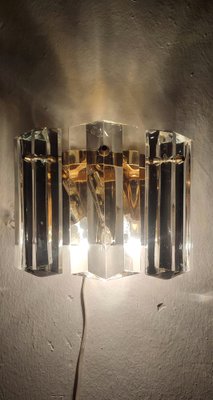 Crystal Wall Light from Kinkeldey. Germany, 1970s-RGF-1719528