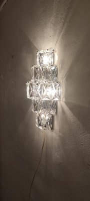 Crystal Wall Light from Kinkeldey, Germany, 1970s-RGF-1417481