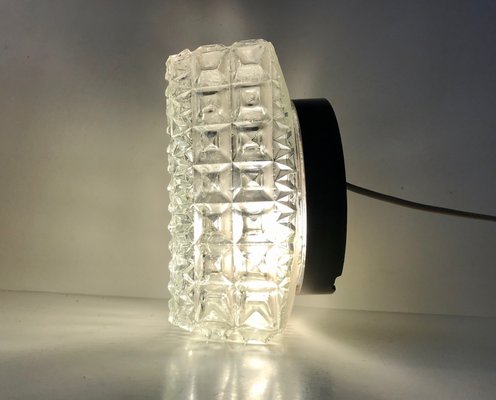 Crystal Wall Sconce or Flush Mount from Limburg, 1970s-LCR-892907