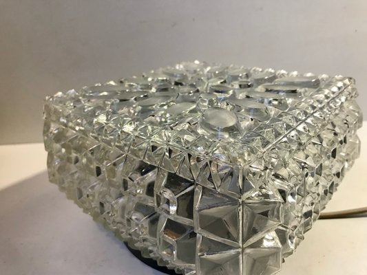 Crystal Wall Sconce or Flush Mount from Limburg, 1970s-LCR-892907