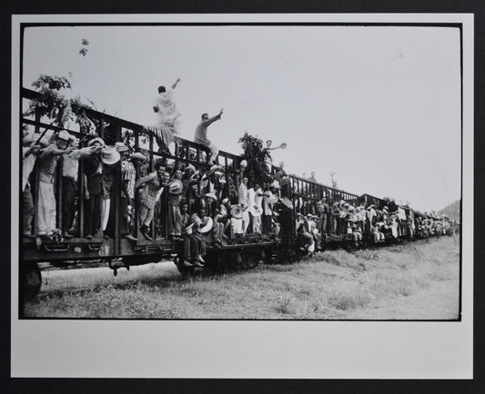 Cubans on a Train, Cuba, 1950s