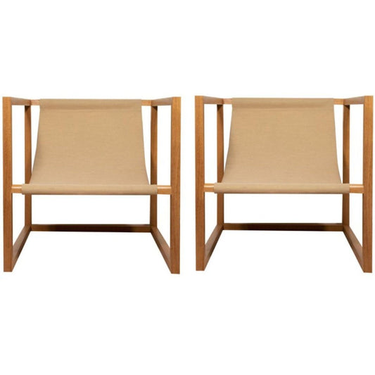 Cube Armchairs by Gigi Design, Set of 2