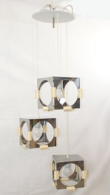 Cube Cascade Pendant Lamp by Goffredo Reggiani for Reggiani, 1970s-JYA-973760