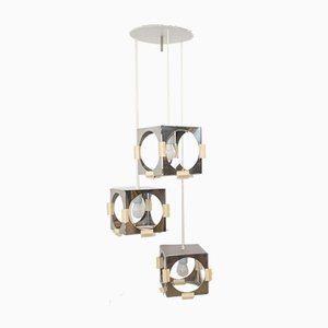 Cube Cascade Pendant Lamp by Goffredo Reggiani for Reggiani, 1970s-JYA-973760