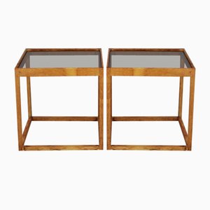 Cube Tables by Kurt Østervig for KB Møbler, Denmark, 1960s, Set of 2-TY-1063777