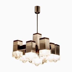 Cubic Chandelier by Gaetano Sciolari, 1970s-MBH-1031988