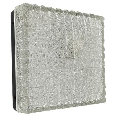 Cubic Ice Glass Wall Light from RZB Lights, 1970s-QZ-1819699