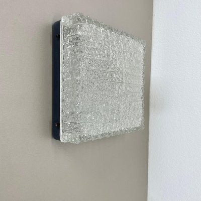 Cubic Ice Glass Wall Light from RZB Lights, 1970s-QZ-1819699