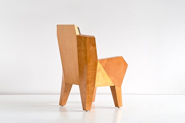 Cubist Armchair by Camillo Cerri for August Tobler, 1920s-FMT-624460