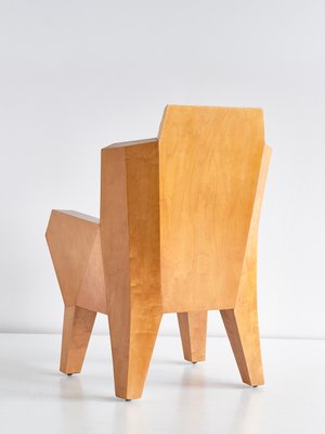 Cubist Armchair by Camillo Cerri for August Tobler, 1920s-FMT-624460