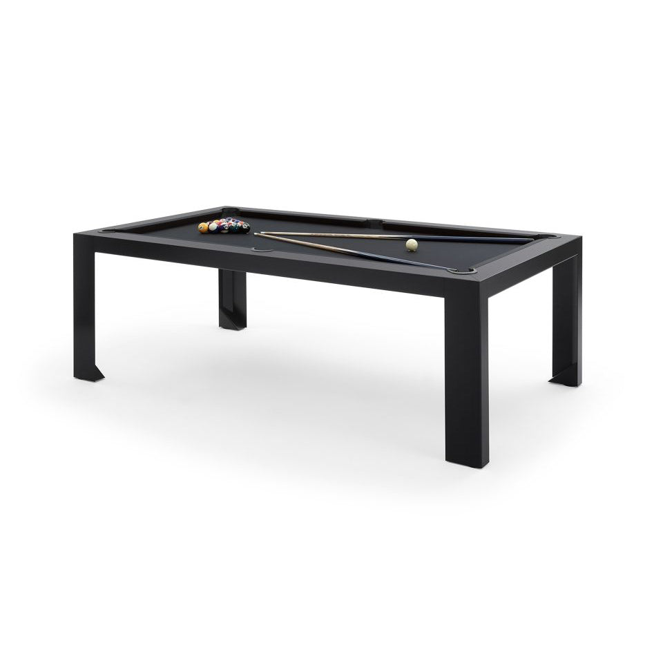 Cubista - Rectangular Wooden And Metal Pool Table by Fas Pendezza #Black