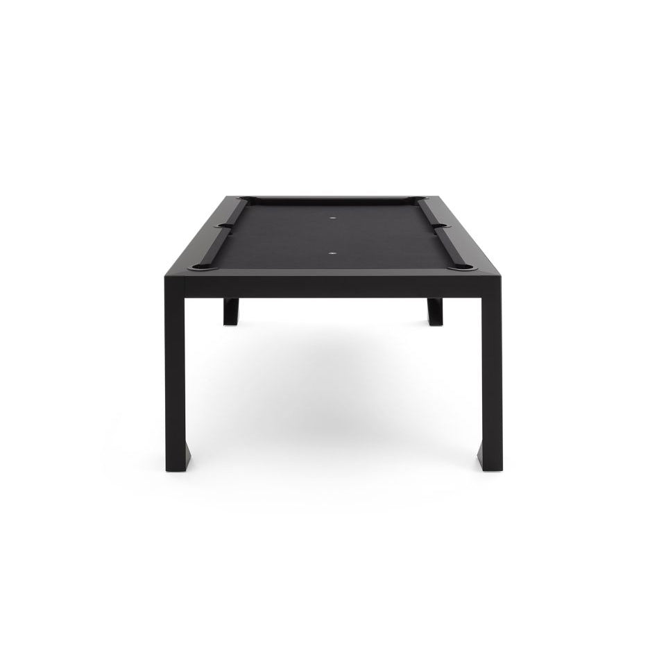 Cubista - Rectangular Wooden And Metal Pool Table by Fas Pendezza #Black