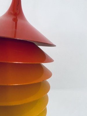 Cultural Orange Pendant Lamp by Bent Boysen for Ikea, Sweden, 1980s-PYR-1727645