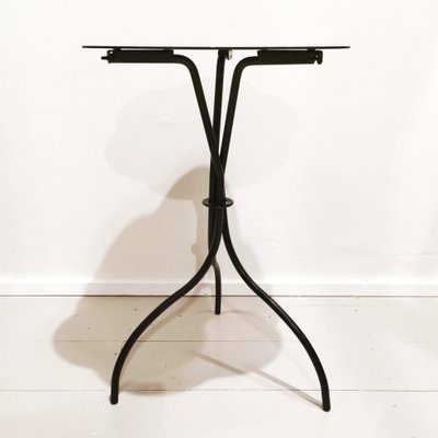 Cumano Table in Green Metal by Achille Castiglioni for Zanotta, 1980s-PRS-1818359