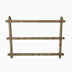 Cup and Mug Wall Rack in Ancient Wood, 1930s-GGK-753587